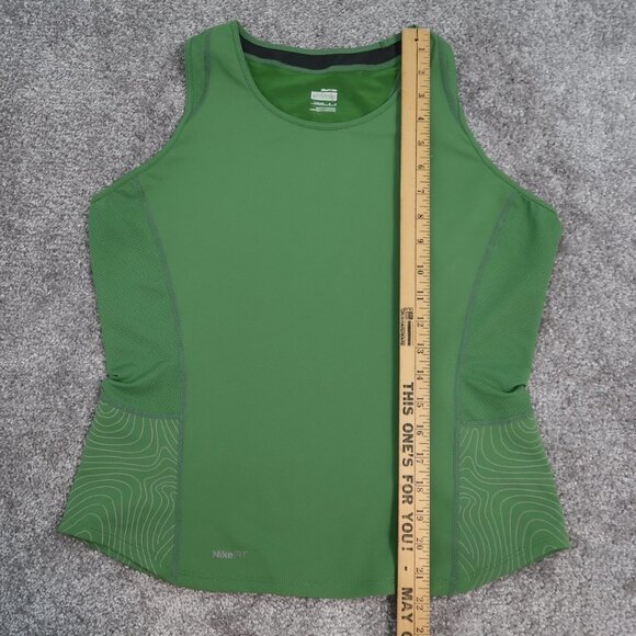 Nike Dri fit Tank Top Youth Size Large 12-14 Green Active - Picture 5 of 8